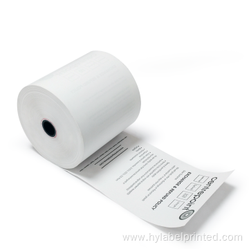 colour printing 80x80 thermal cash register paper roll